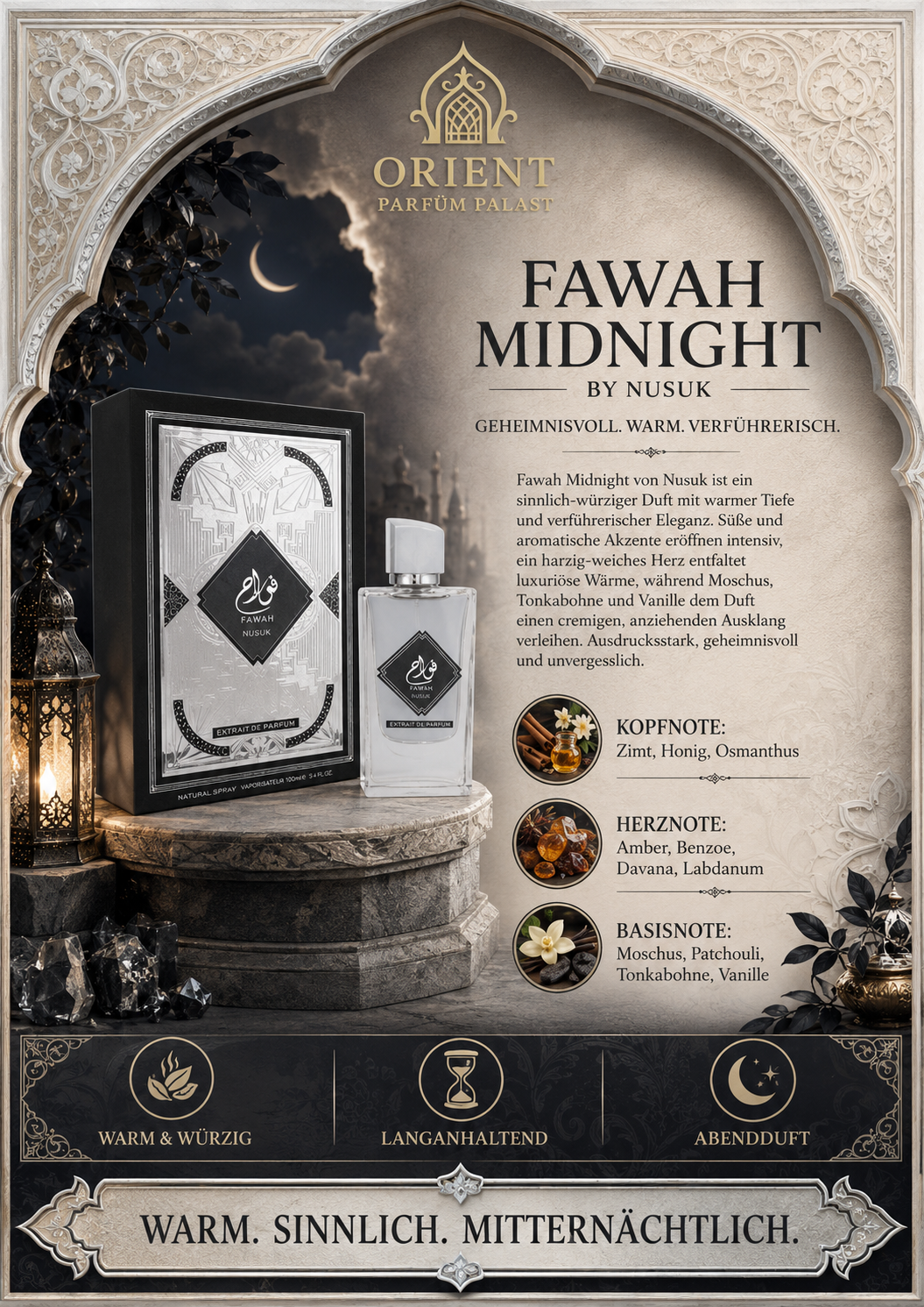 Nusuk Fawah Midnight 100ml