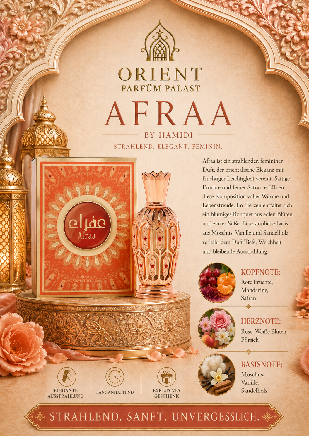 Hamidi Afraa 20ml Concentraited Perfume Oil