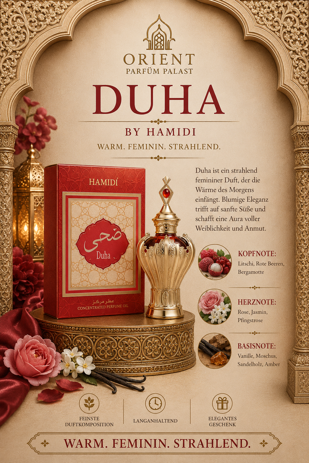 Hamidi Duha 20ml Concentraited Perfume Oil