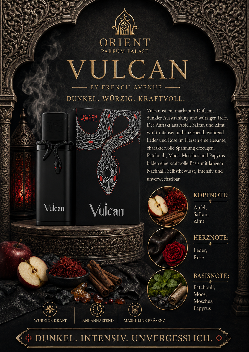 French Avenue Vulcan Black 100ml