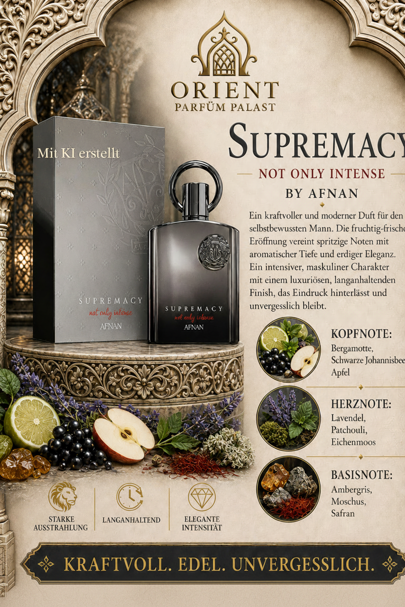 Afnan Supremacy Not Only Intense 100 ml