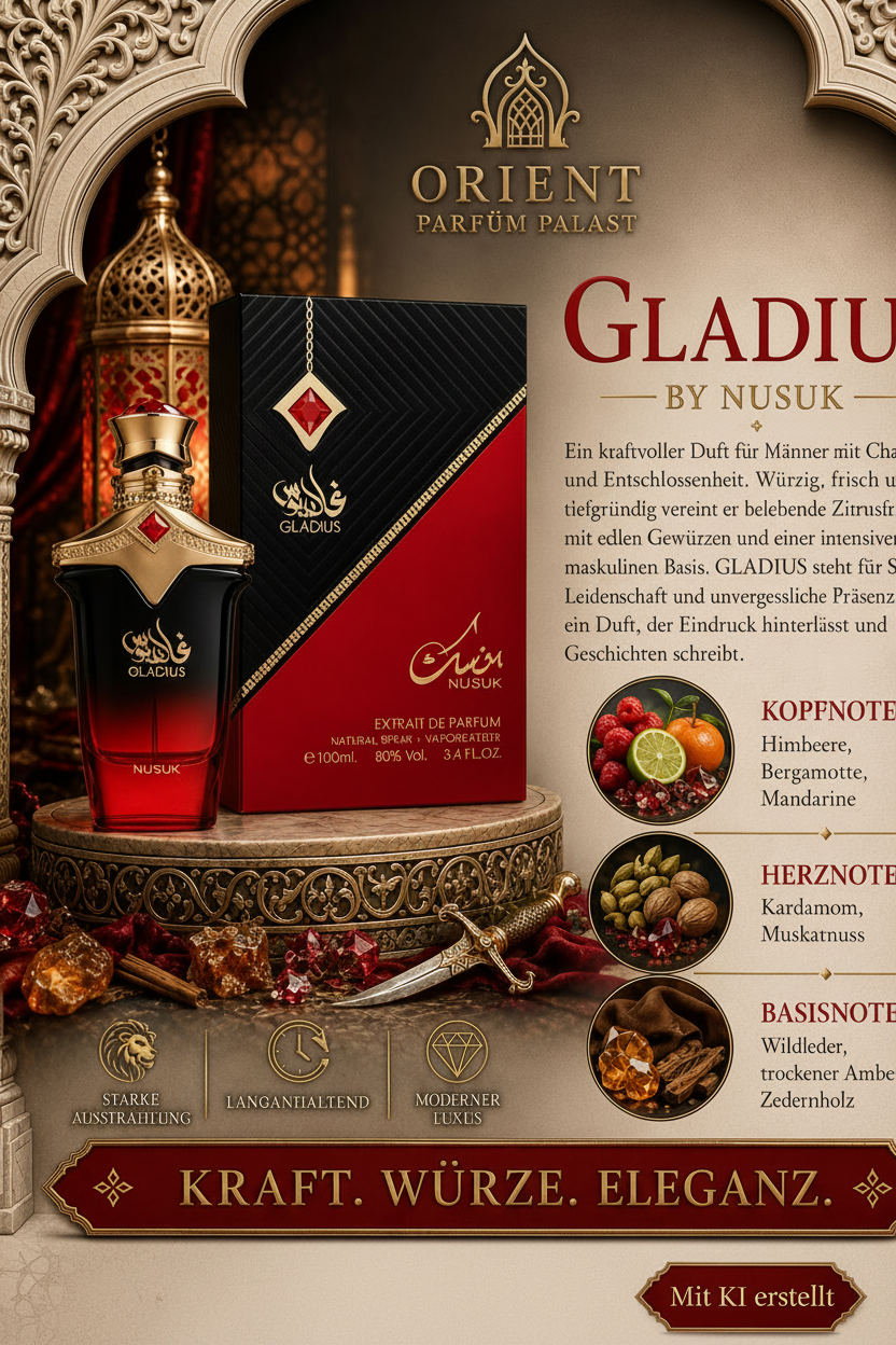 Nusuk Gladius Extrait De Parfum 100ml