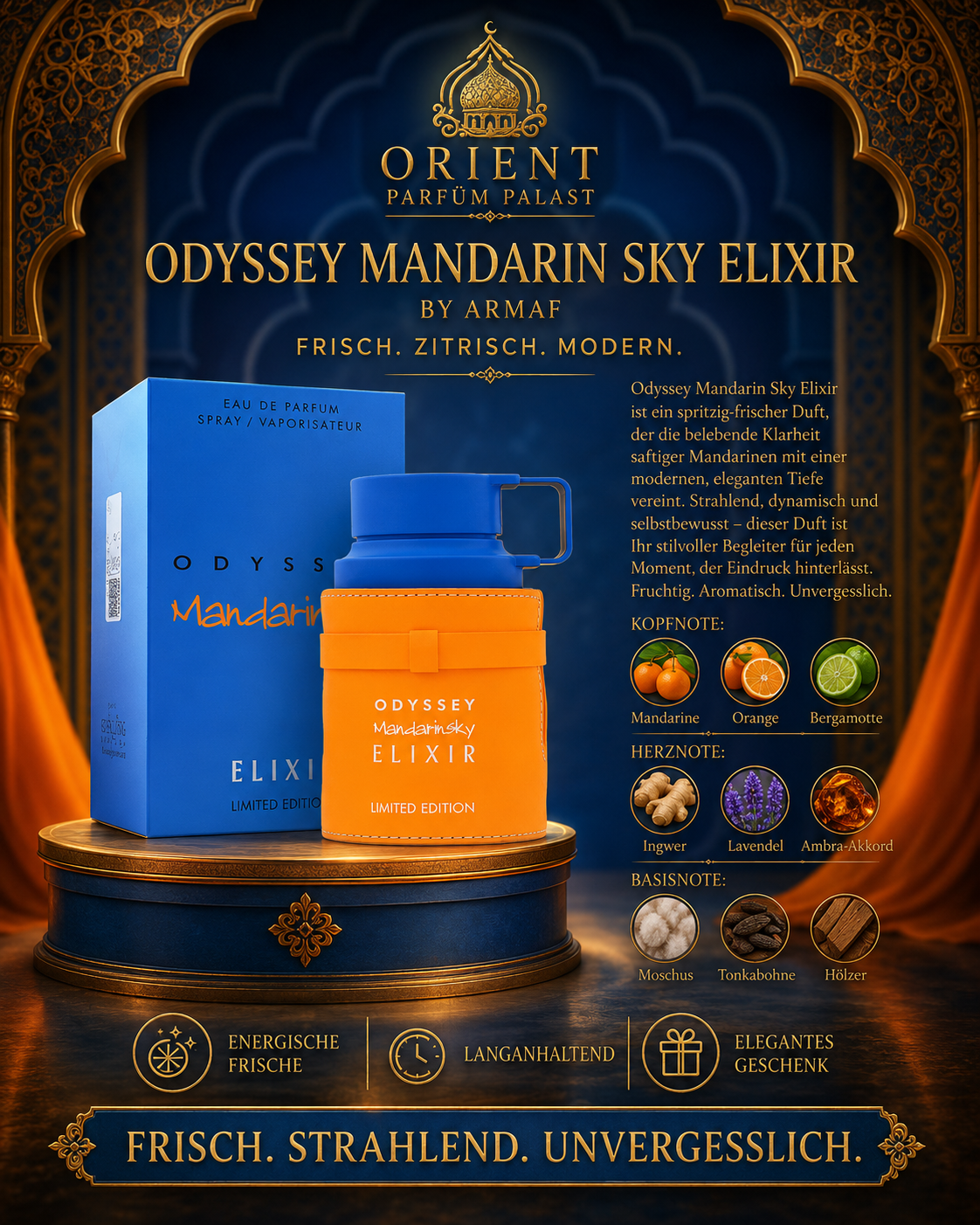 Armaf Odyssey Mandarin Sky Elixir 100ml