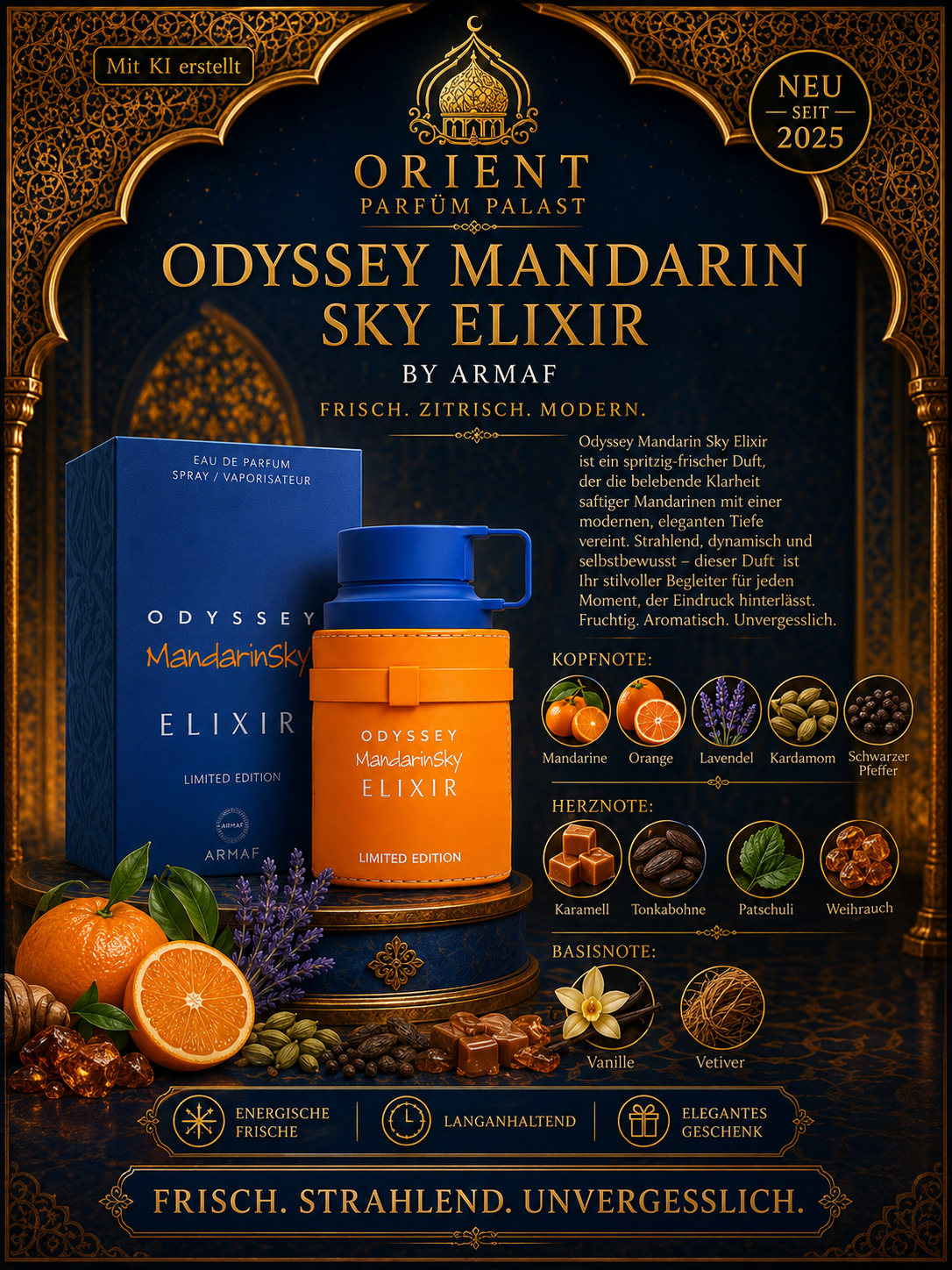 Armaf Odyssey Mandarin Sky Elixir 100ml