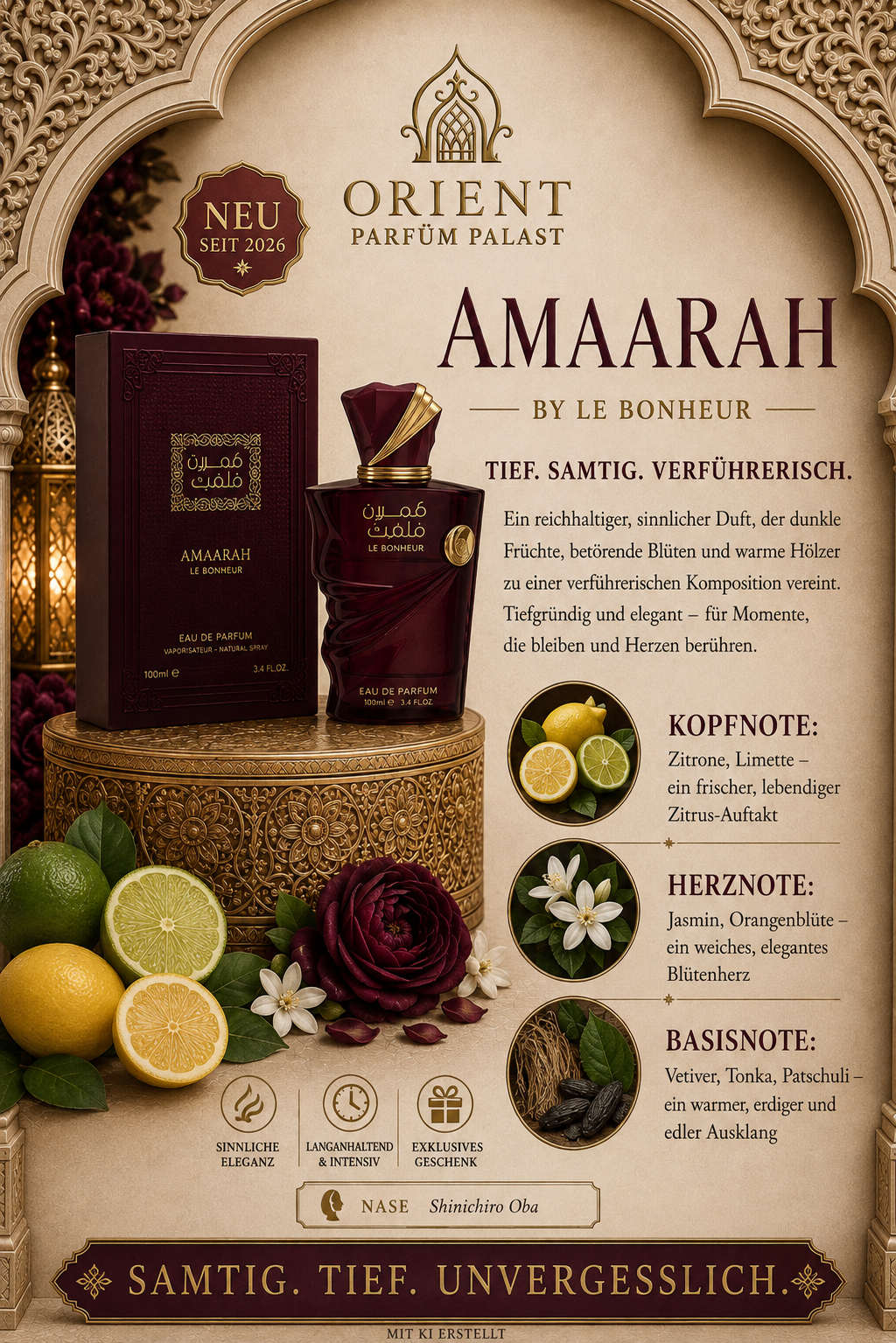 Le Bonheur Amaarah 100ml