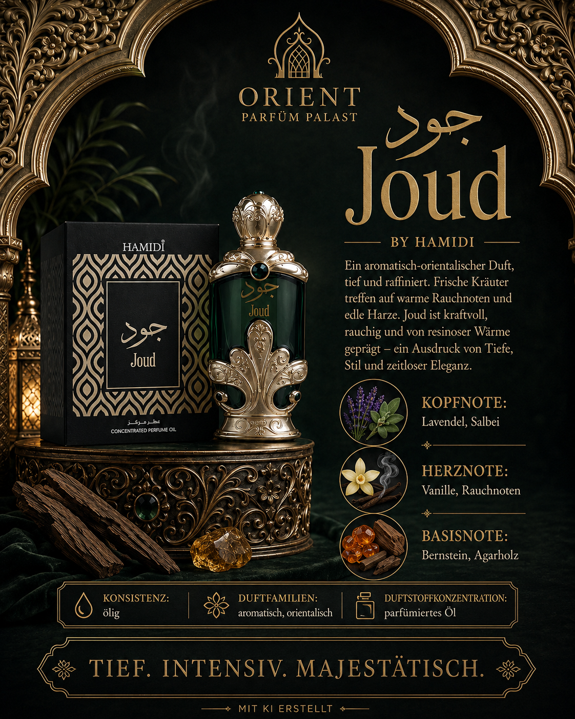 Hamidi Joud 20ml Concentraited Perfume Oil
