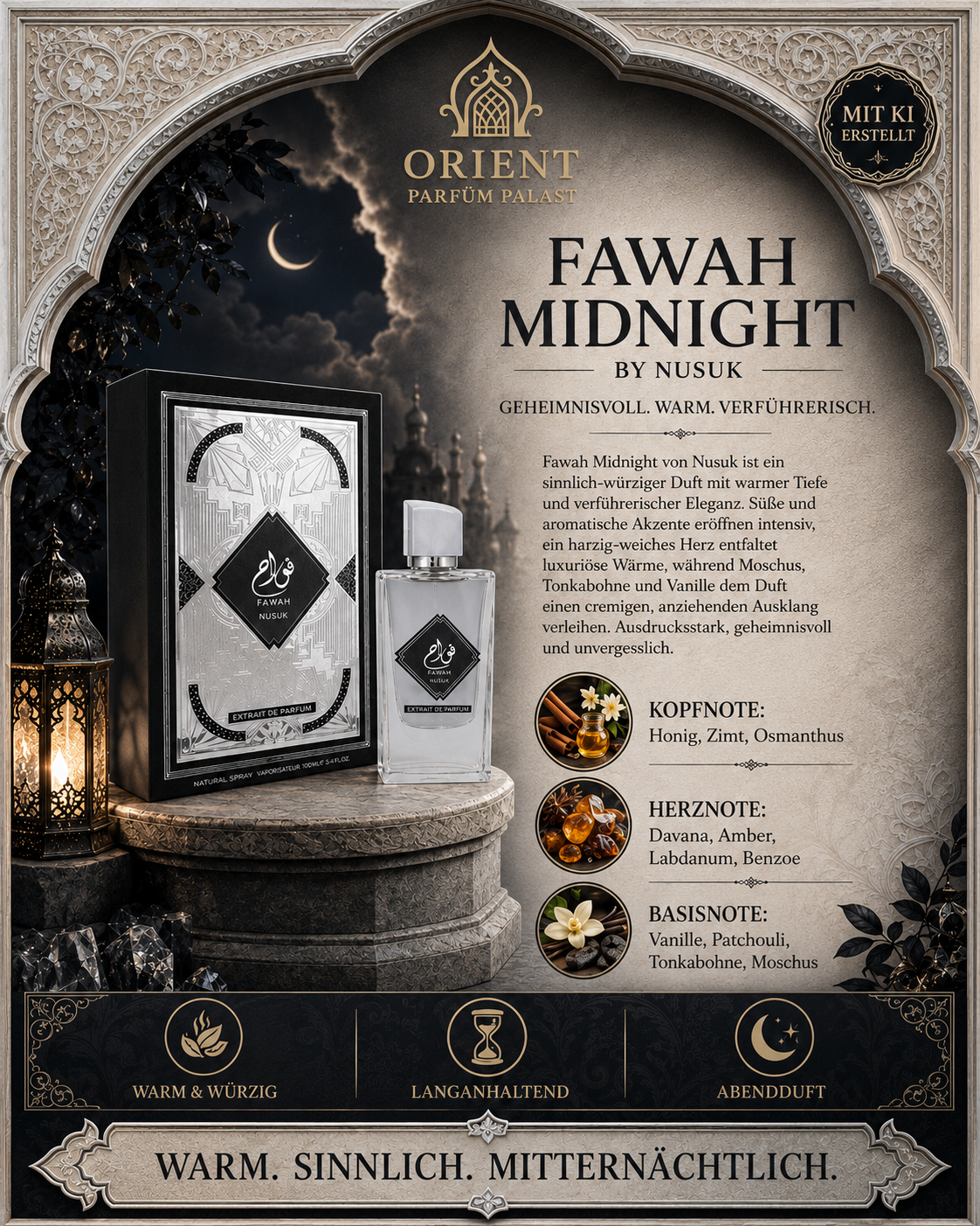 Nusuk Fawah Midnight 100ml
