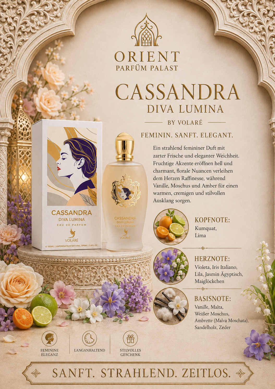 Volare Cassadra Diva Lumina