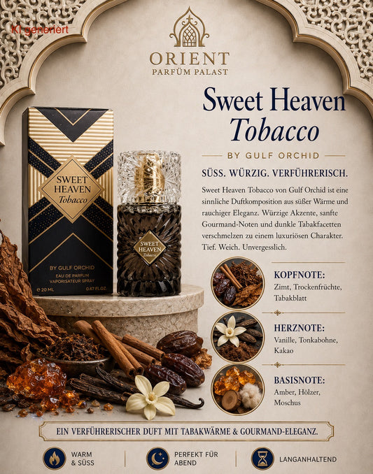 Gulf Orchid  SWEET HEAVEN Tobacco 100ml