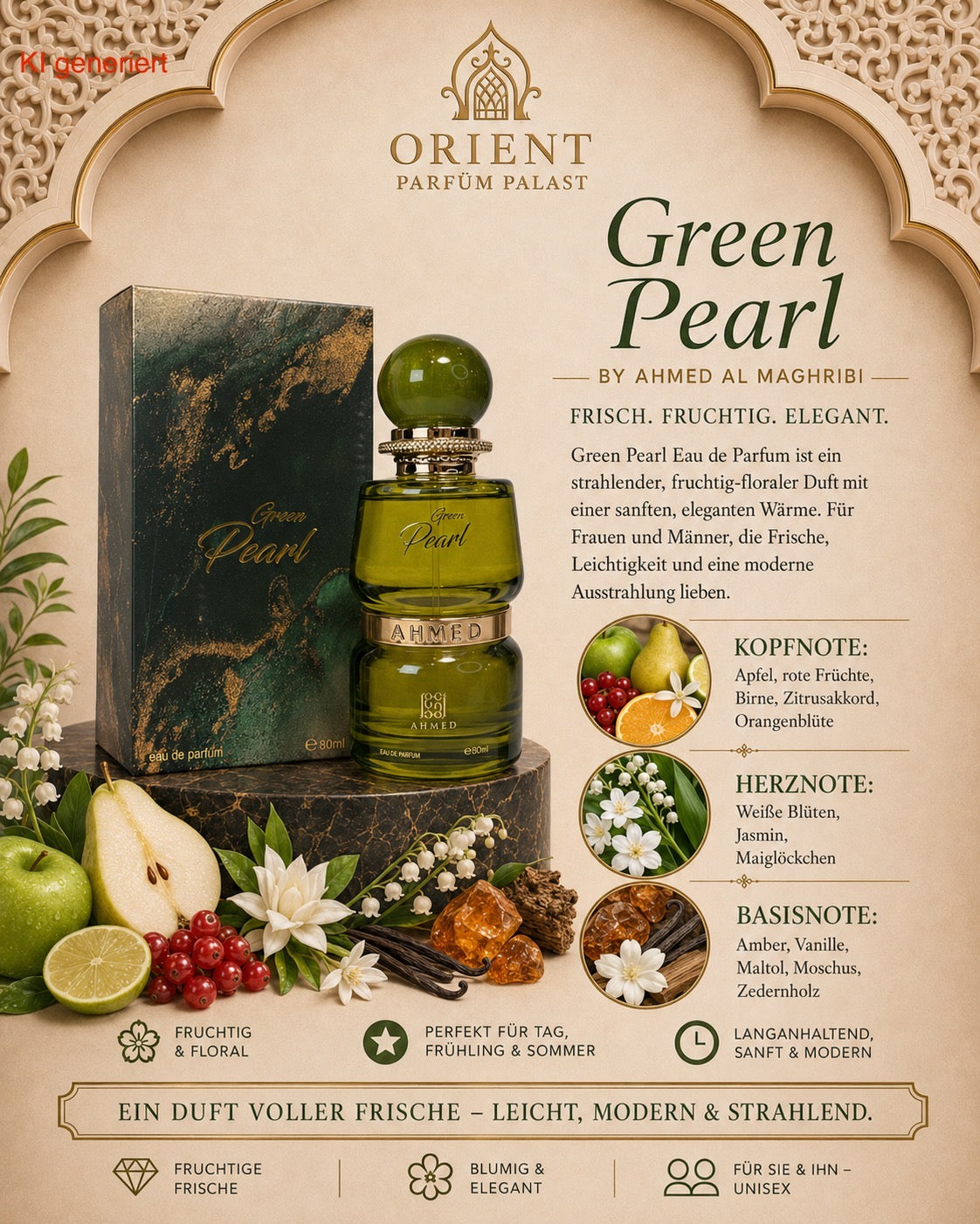 AHMED AL MAGHRIBI - GREEN PEARL