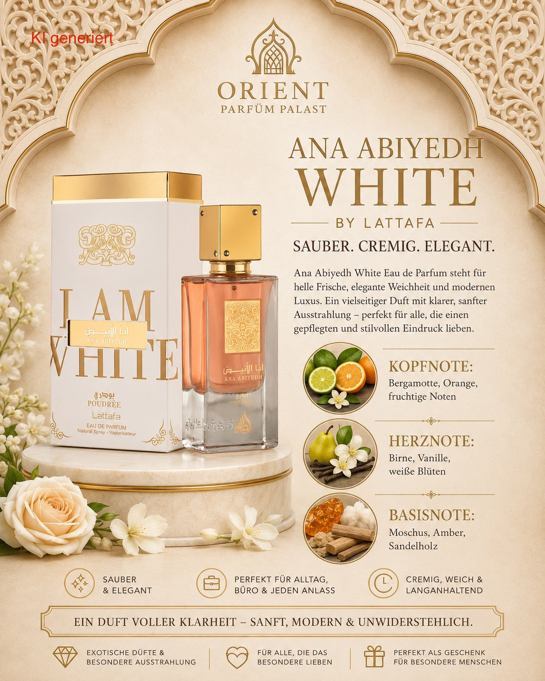 Ana Abiyedh Poudree – Lattafa