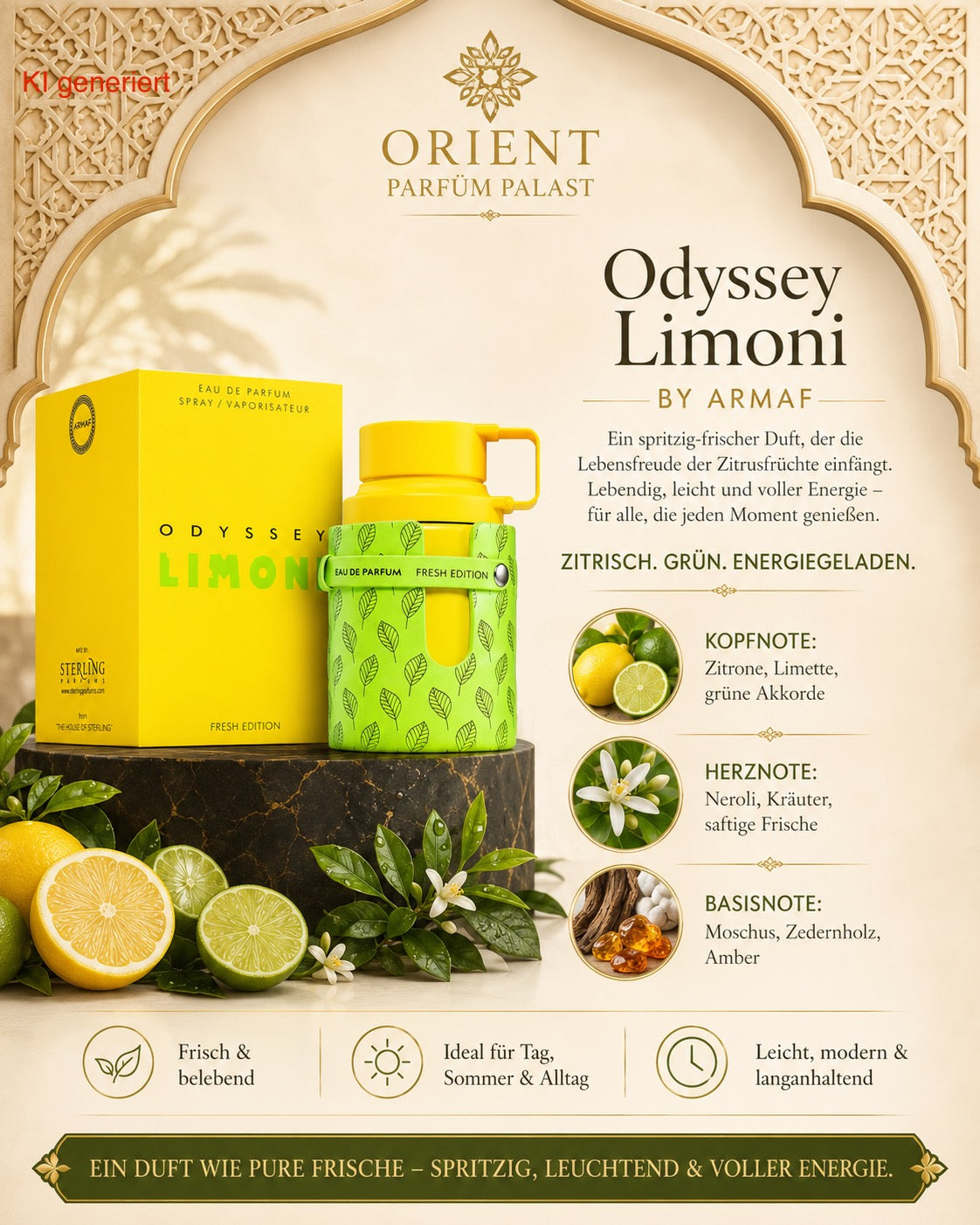 Armaf Odyssey Limoni 100ml