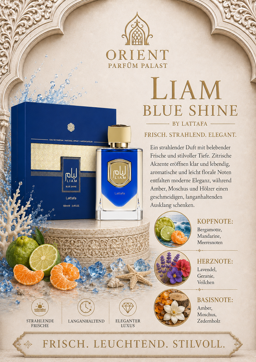 Lattafa Liam Blue Shine