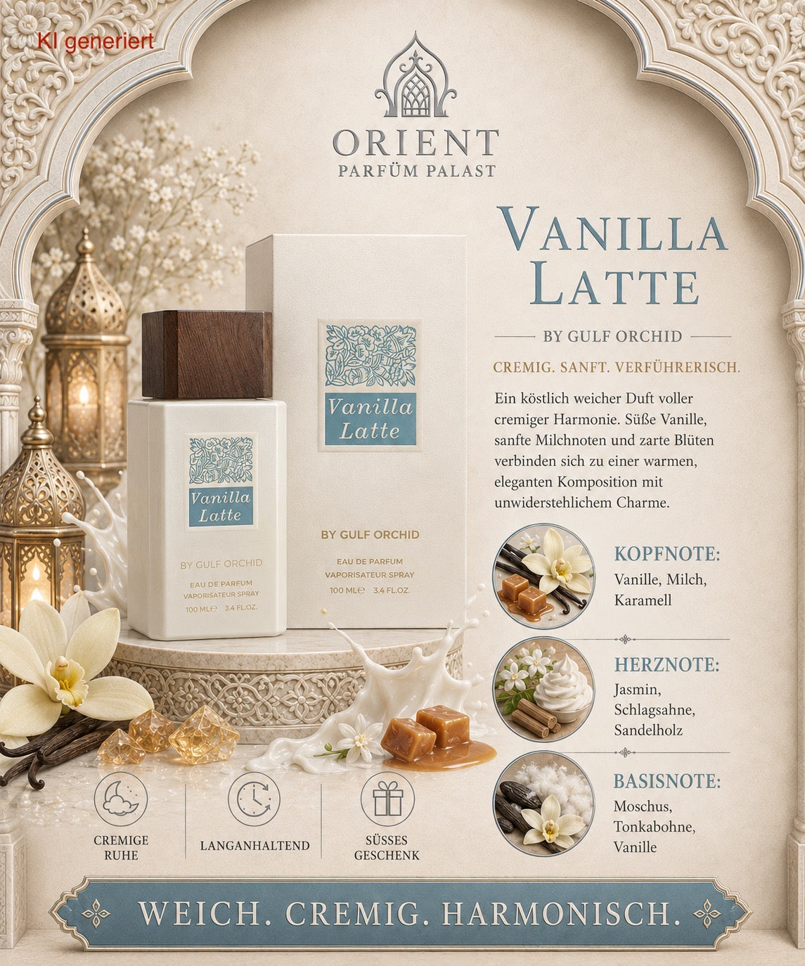 VANILLA LATTE – GULF ORCHID