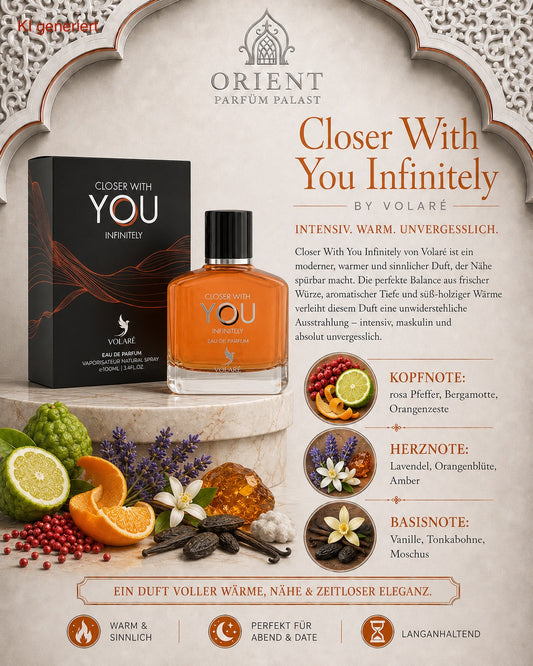 CLOSER WITH YOU INFINITLY– VOLARE