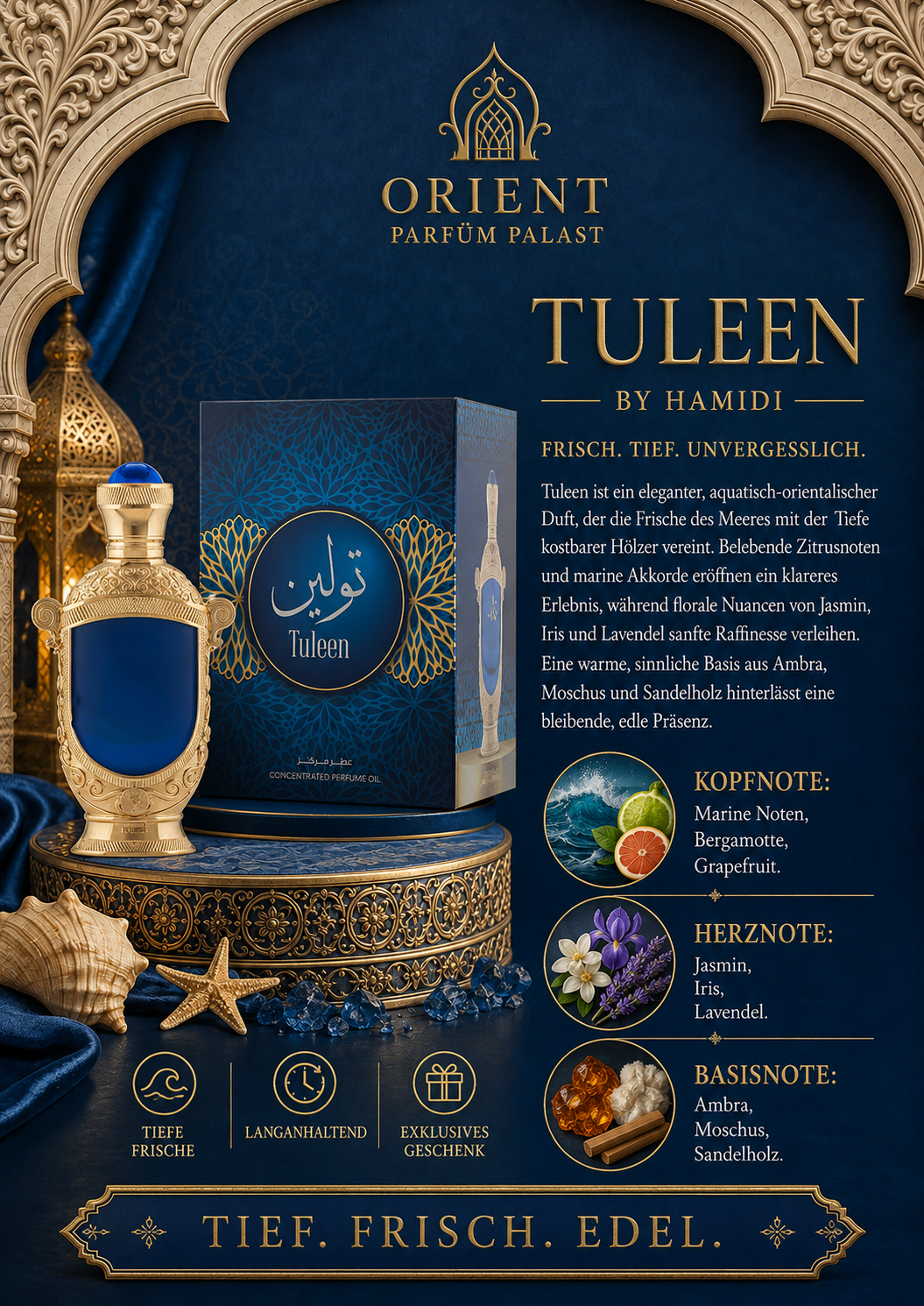 Hamidi Tuleen 20ml Concentraited Perfume Oil