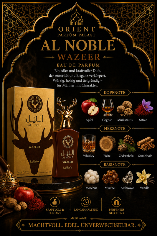 Lattafa Al Noble Wazeer 100ml