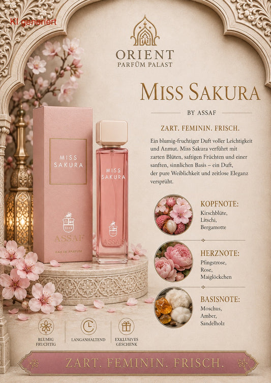 Miss Sakura 200ml Eau de Parfum von Assaf