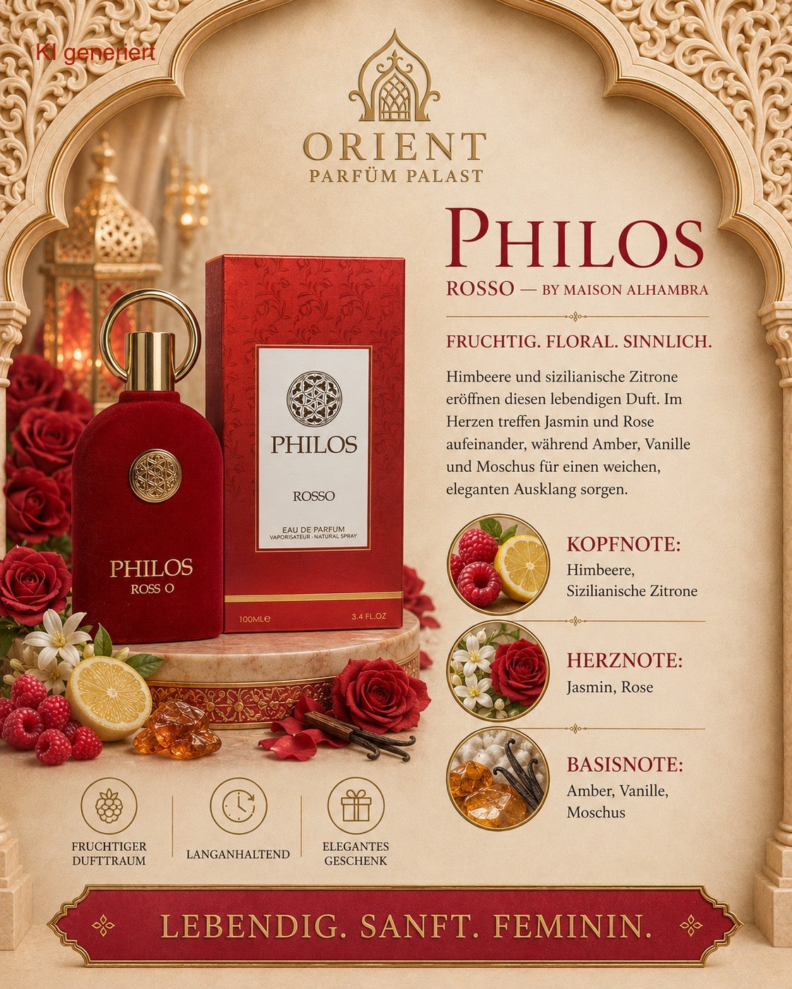 PHILOS ROSSO – MAISON ALHAMBRA