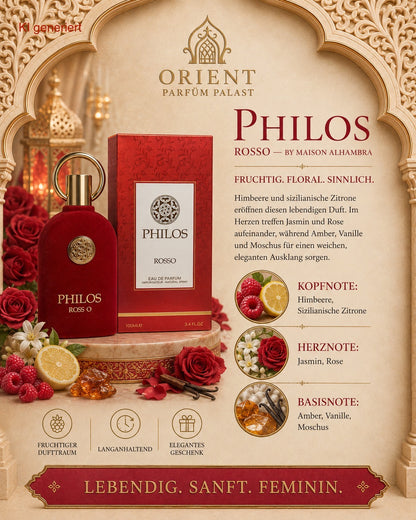 PHILOS ROSSO – MAISON ALHAMBRA