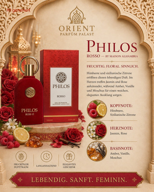 PHILOS ROSSO – MAISON ALHAMBRA