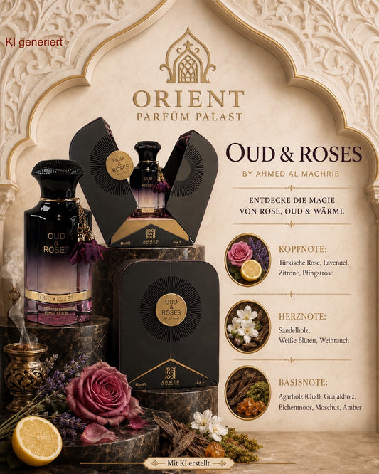 AHMED AL MAGHRIBI - OUD & ROSES