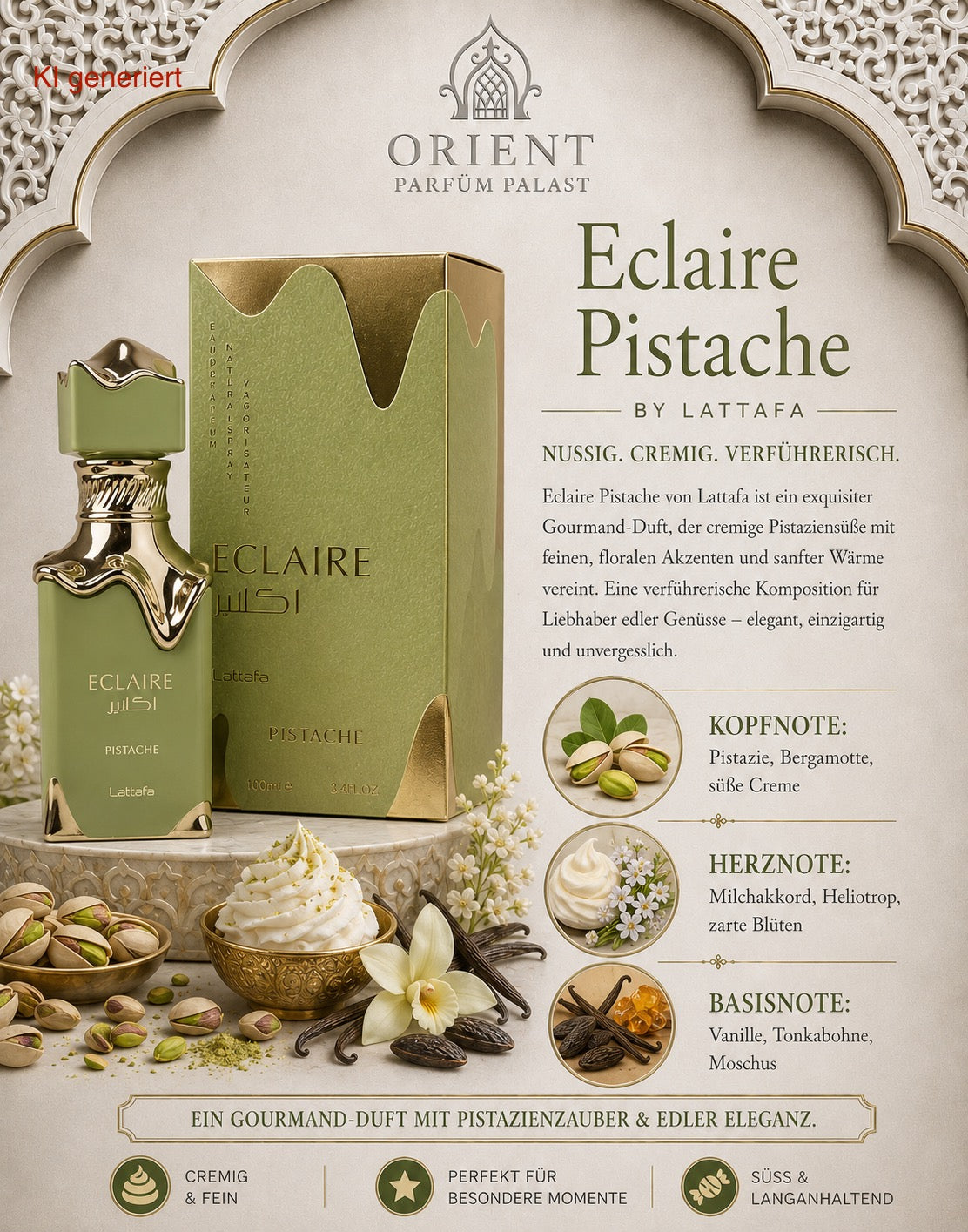 ECLAIRE PISTACHE – LATTAFA