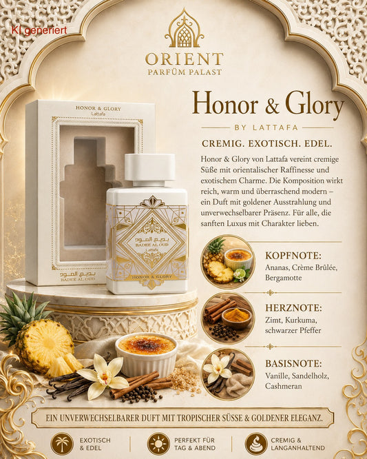 BADEE AL OUD HONOR & GLORY – LATTAFA
