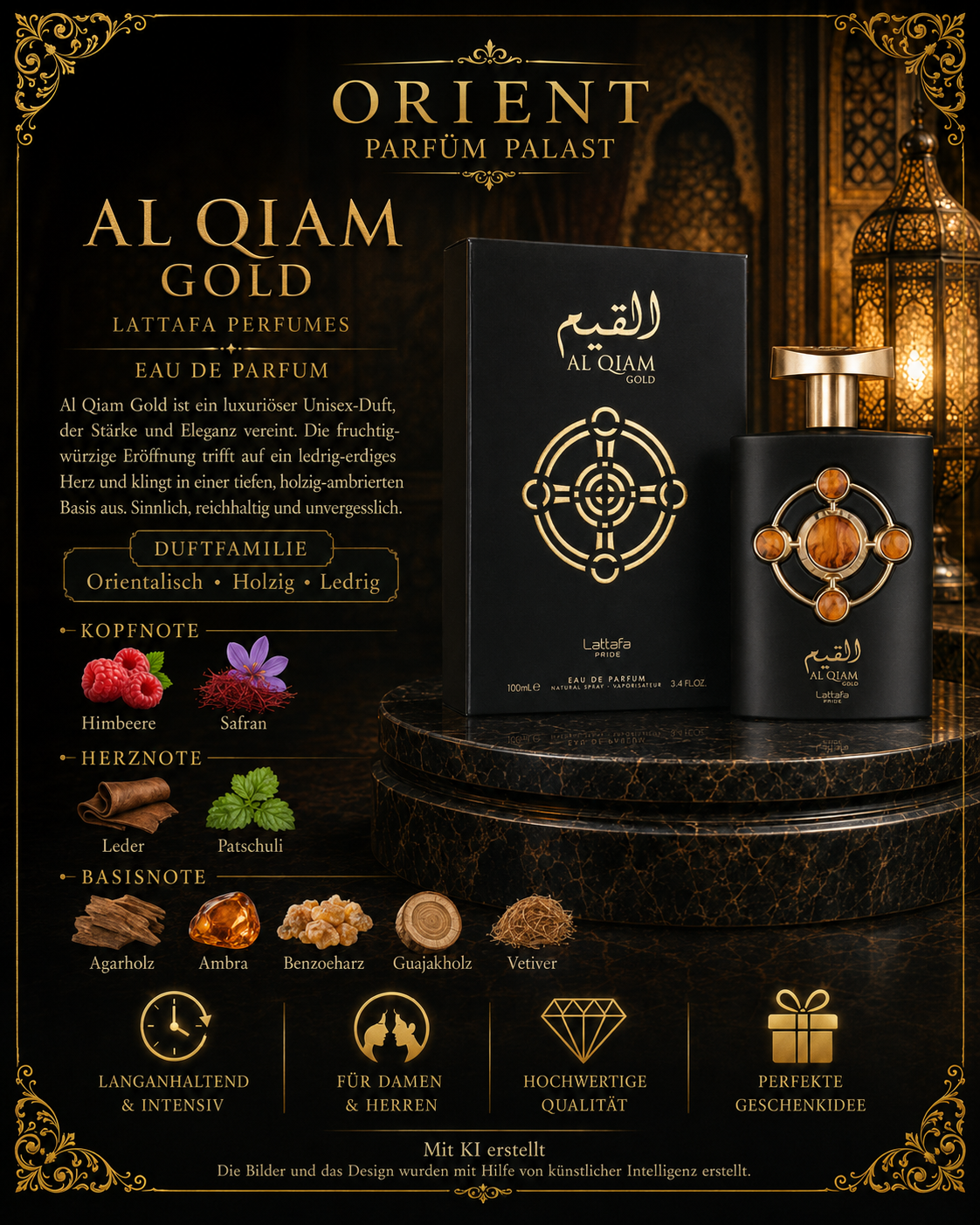 Lattafa Al Qiam Gold 100ml