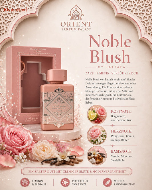 BADEE ALOUD NOBLE BLUSH – LATTAFA