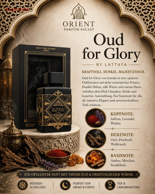 BADEE AL OUD FOR GLORY  – LATTAFA