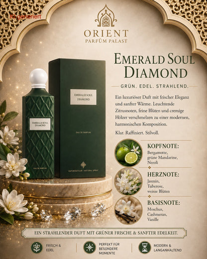 Ibraq Emerald Soul Diamond Ibrahim Al Qurashi for women and men 150ml