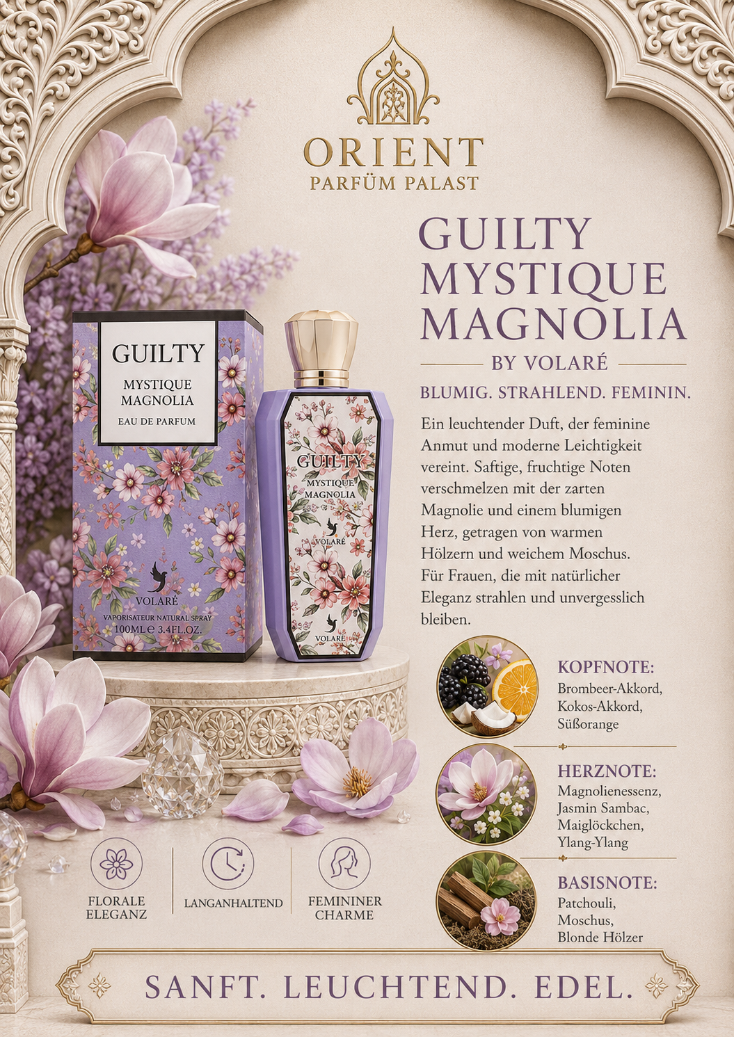 Volare Guilty Mystique Magnolia 100ml