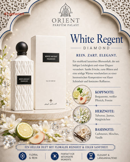 Ibraq White Regent Diamond Ibrahim Al Qurashi for women and men 150ml