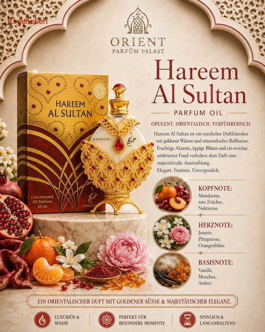 Khadlaj Hareem Al Sultan Konzentrierte Parfümöl