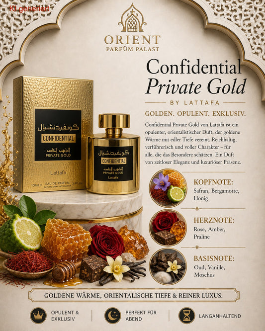 CONFIDENTIAL GOLD – LATTAFA