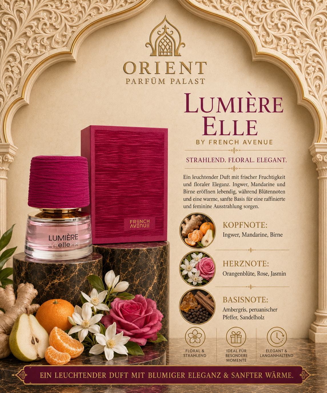 LUMINERE ELLE – FRENCH AVENUE