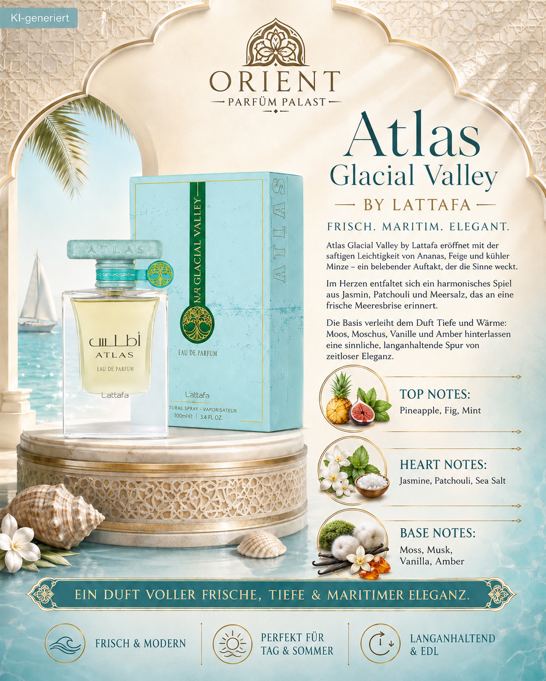 Lattafa Atlas Glacial Valley 55ml