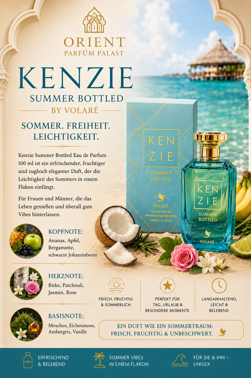 Volare Kenzie Summer Botteld