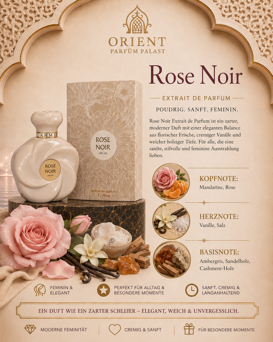 AHMED AL MAGHRIBI - ROSE NOIR