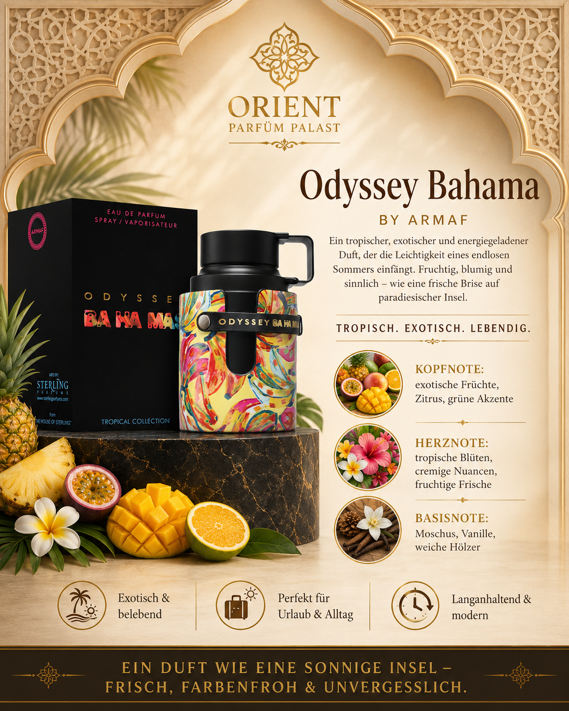 Armaf Odyssey Ba Ha Mas 100ml