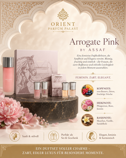 ARROGATE PINK 200 + 40 ml Eau de Parfum - SET Kollektion