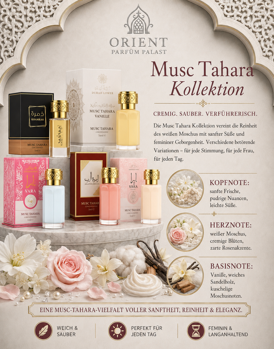 Dubai Flower Musk Tahara 12ml