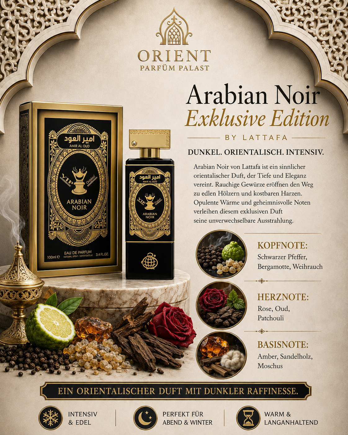 Fragrance World Arabian Noir