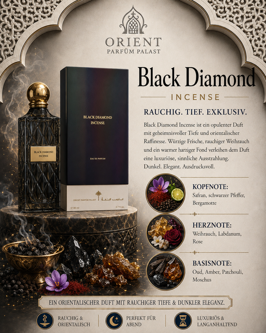 Ibraq Black Diamond Incence 150ml