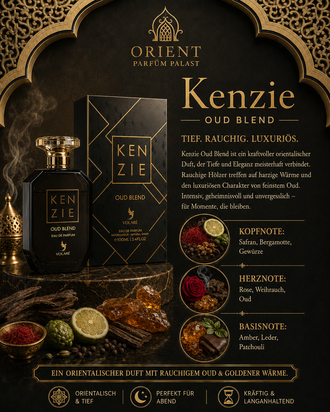 KENZIE OUD BLEND – VOLARE