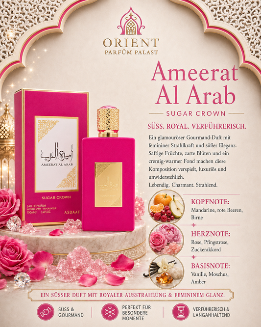 Lattafa Ameerat Alarab Sugar Crown