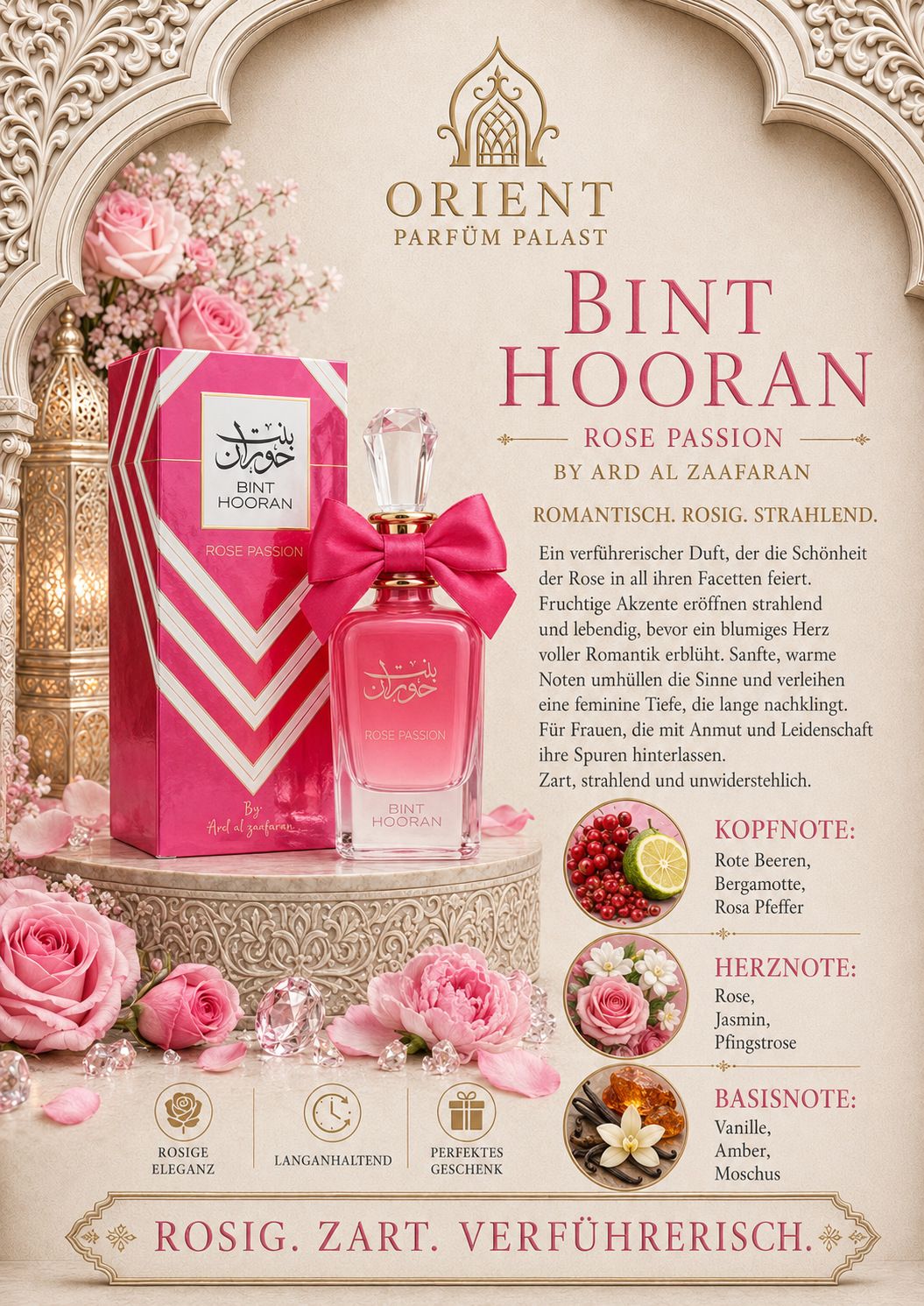 Bint Hooran Rose Passion