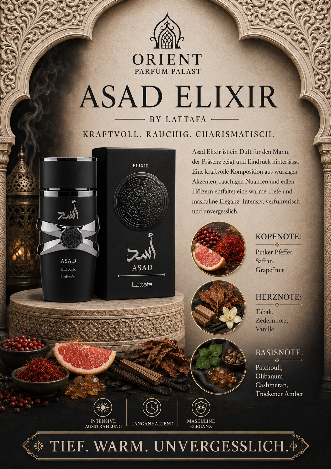 Lattafa Asad Elexir 100ml