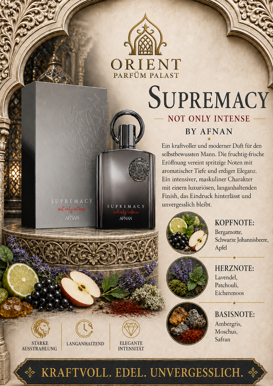 Afnan Supremacy Not Only Intense 100 ml